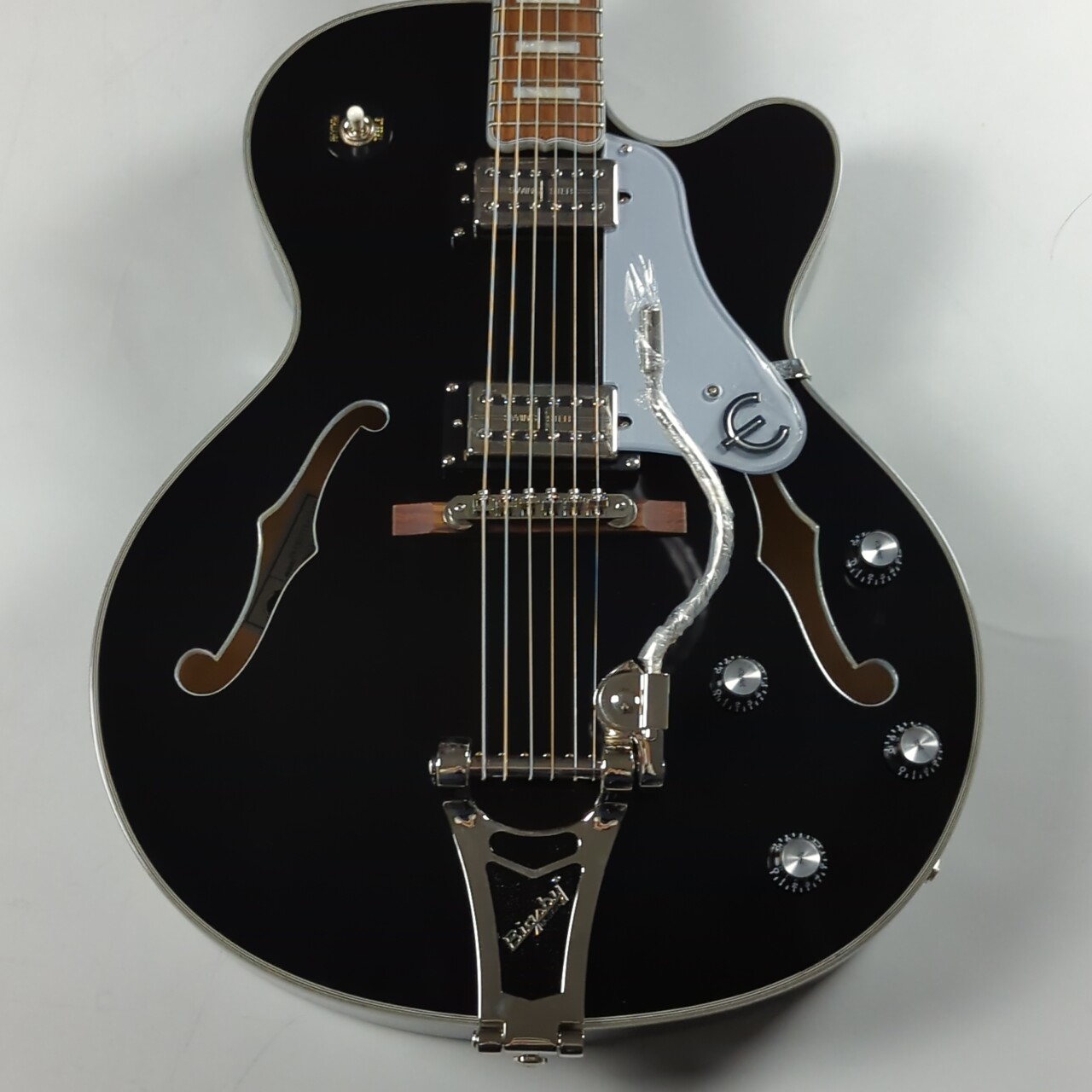 Epiphone Emperor Swingster / Black Aged Gloss /【現物画像】送料