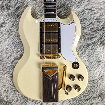 Gibson  60th Anniversary 1961 Les Paul SG Custom with Sideways Vibrola / Polaris White /【現物画像】 ギブソン 【 ラゾーナ川崎店 】