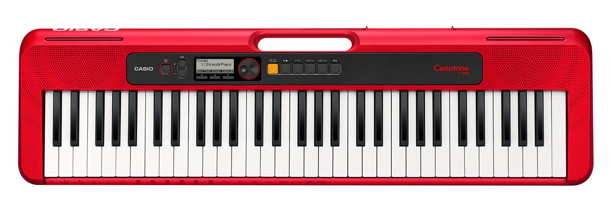 CASIO CT-S200 RD レッド 61鍵盤 Casiotone カシオトーン CTS200 CTS