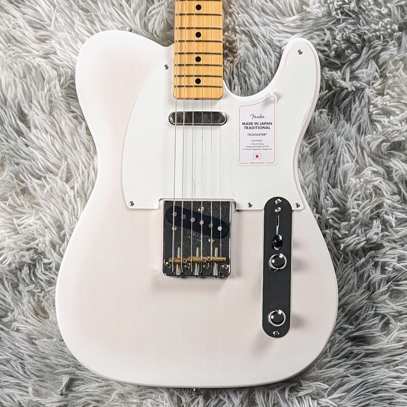 Fender TraditionalII 50's Telecaster MN WBL White Blonde【現物画像