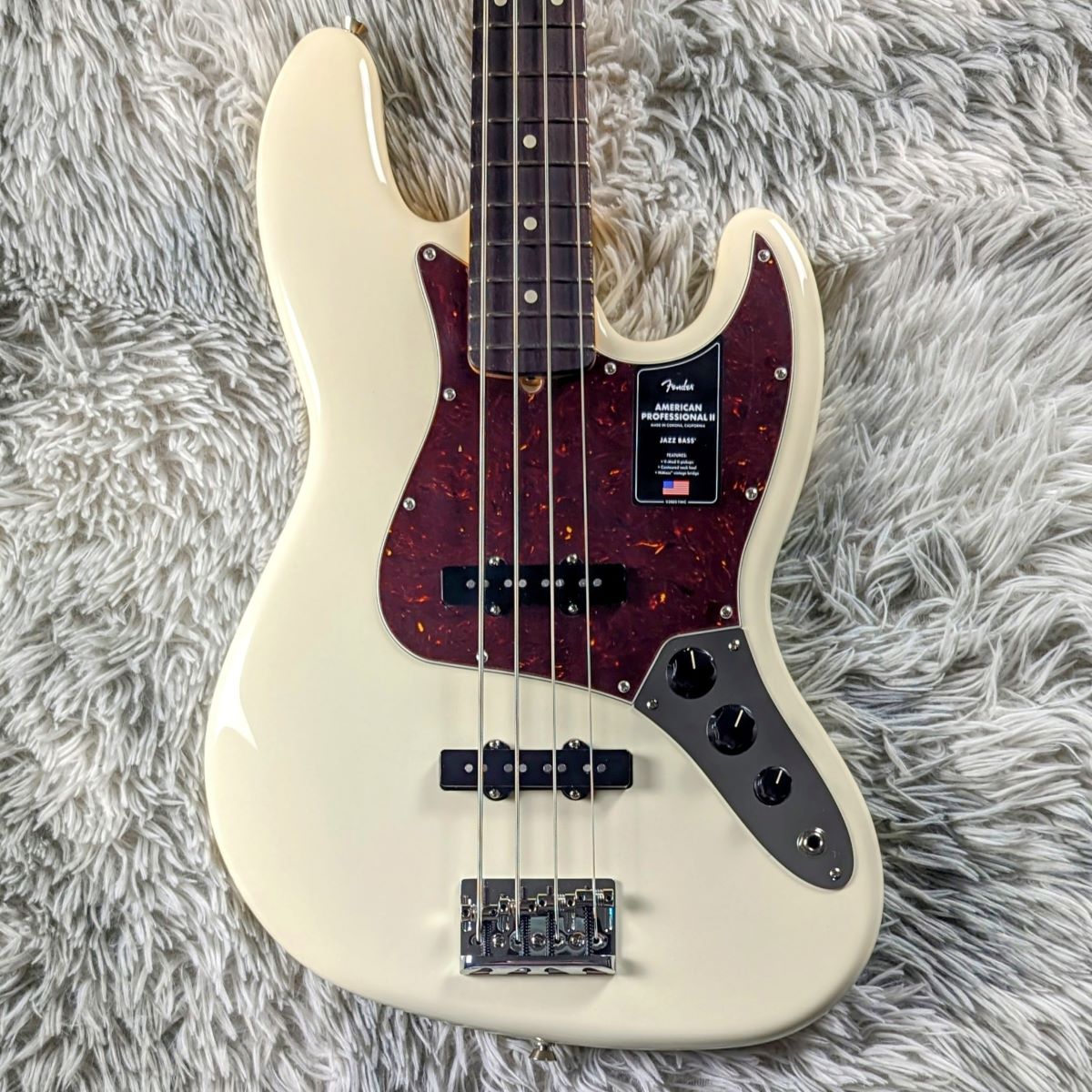 Fender American Professional II Jazz Bass Olympic White エレキベース ジャズベース フェンダー  【 ラゾーナ川崎店 】 | 島村楽器オンラインストア