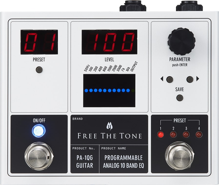 FREE THE TONE PA-1QG グラフィックイコライザー／ギター用 フリーザ 