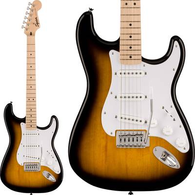 Squier by Fender  SONIC STRATOCASTER Maple Fingerboard White Pickguard 2-Color Sunburst 【即納可能】6/26更新 スクワイヤー / スクワイア 【 ラゾーナ川崎店 】