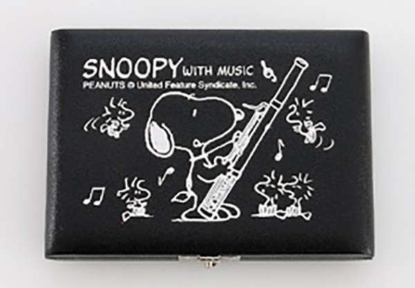 SNOOPY SFG05 黒 リードケース ファゴット 5本入 スヌーピー 【 イオン