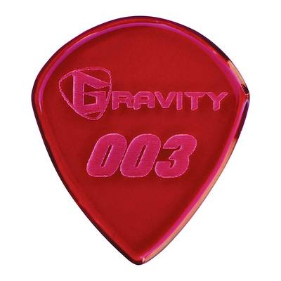 Gravity Guitar Picks  G003P　GRAVITY GUITAR PICKS 003 Standard 1.5mm Red ピック グラヴィティギターピッ 【 イオンモール高崎店 】