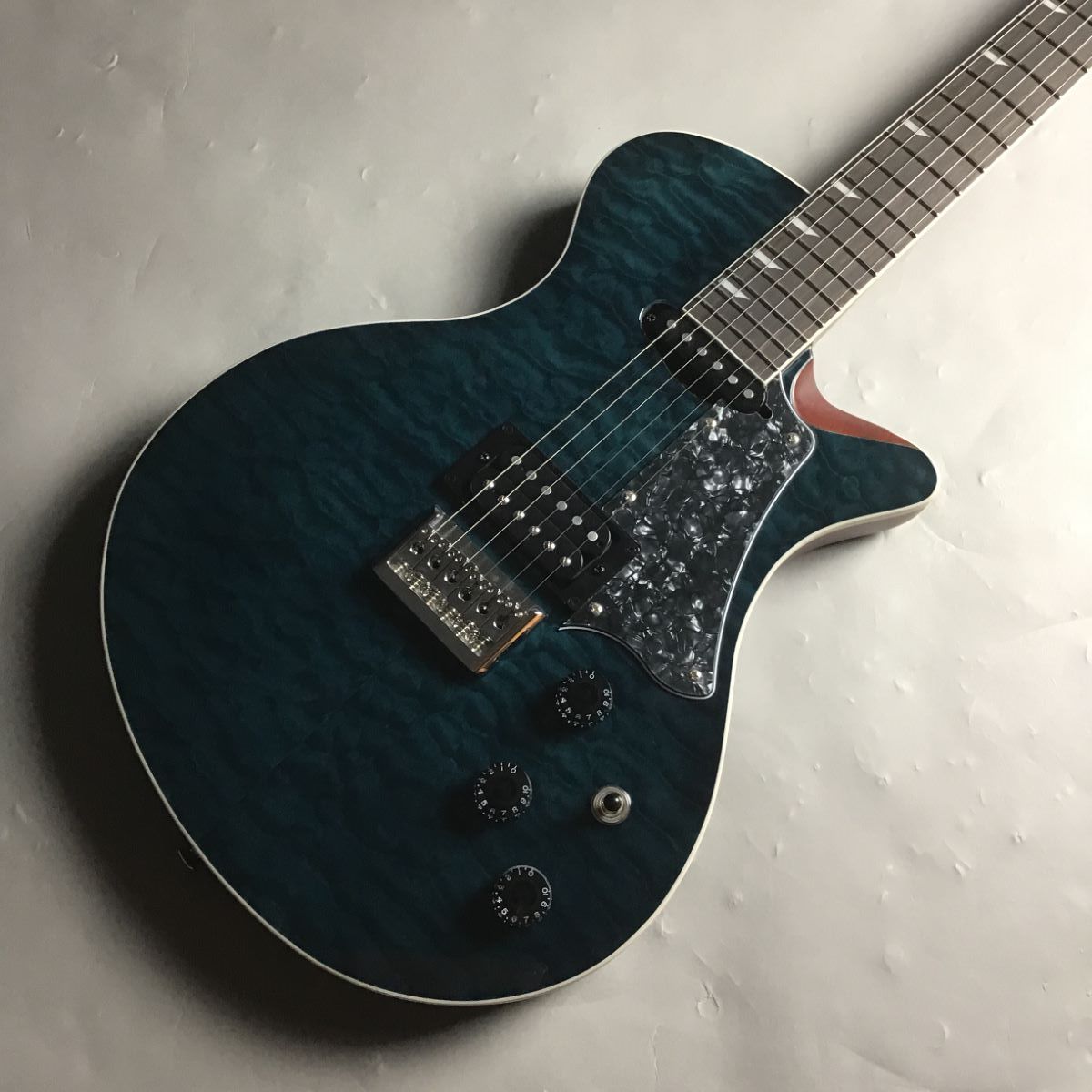RYOGA HORNET/LEC-TQM Mysterious Blue エレキギター 軽量3.0kg コイル