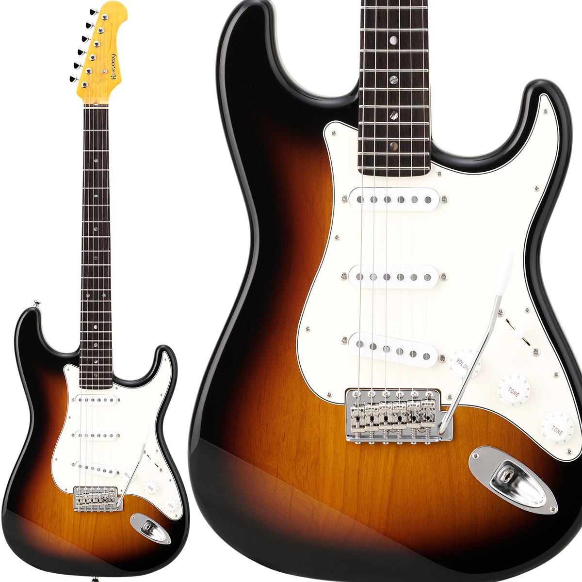 HISTORY HST-Advanced 3 Tone Sunburst エレキギター ストラトタイプ3年保証 日本製 ヒストリー 【  ららぽーと柏の葉店 】 | 島村楽器オンラインストア