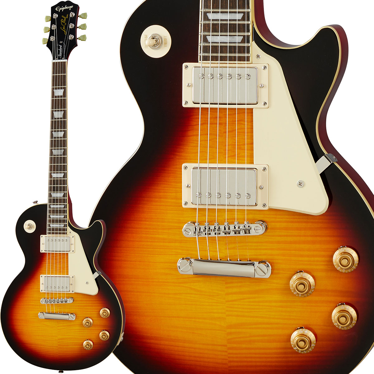 Epiphone Les Paul Standard 50s Vintage Sunburst エレキギター レスポールスタンダード エピフォン 【  ららぽーと柏の葉店 】 | 島村楽器オンラインストア