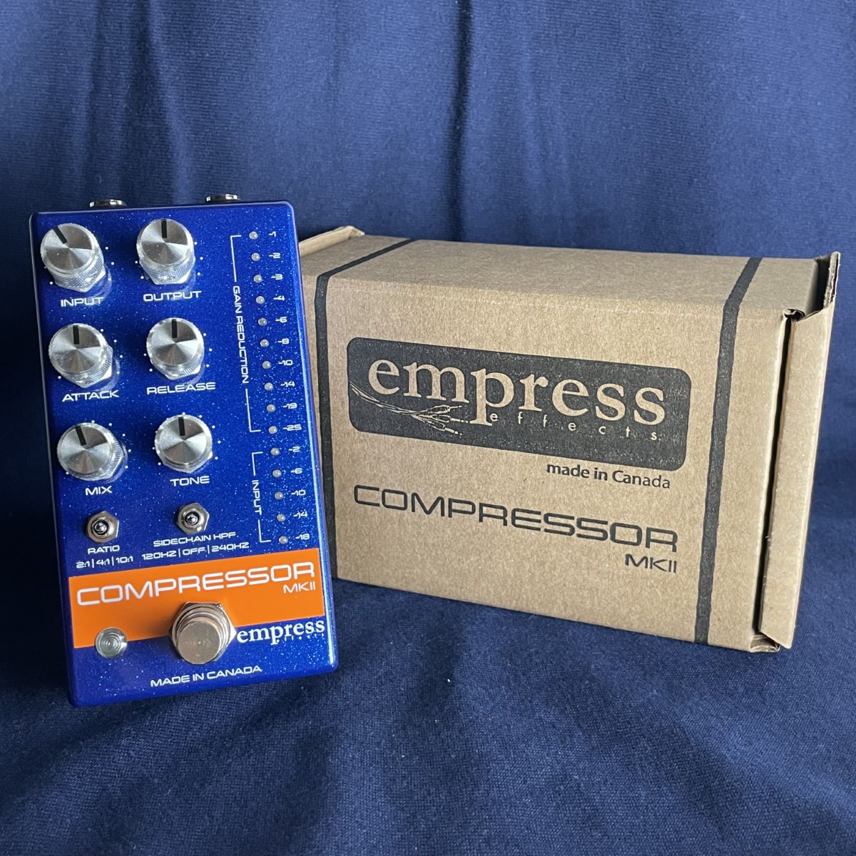 empress effects Compressor MKII Blue コンパクトエフェクター コンプレッサー エンプレスエフェクト 【  イオンモール名取店】