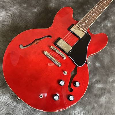 ギター　エピフォン　Dot ES-335 cherryセミアコ　チェリー
