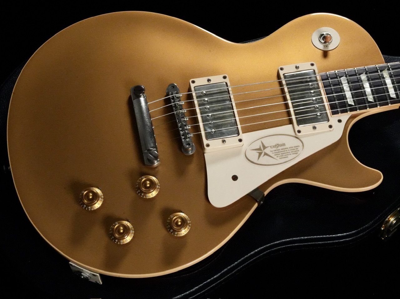 Gibson 年製  Les Paul Standard VOS/Gold Top Dark Back