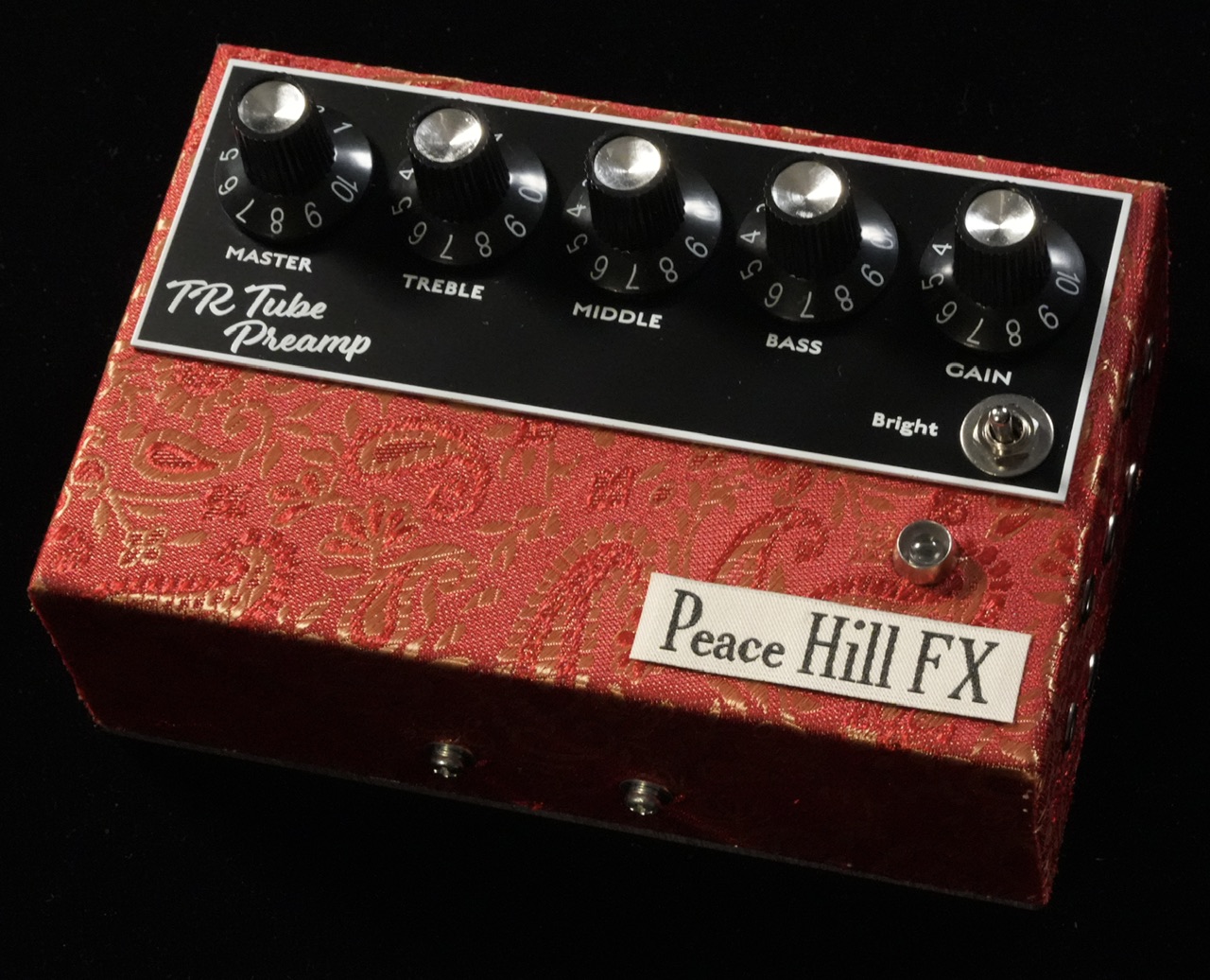 peace hill fx tr tube preamp エフェクター保証書も付属いたします