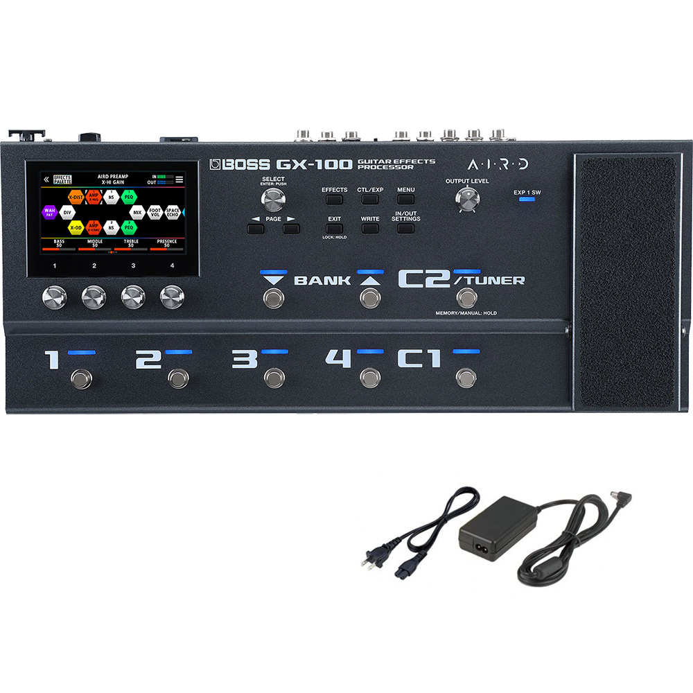 BOSS GX-100 マルチエフェクター ACアダプター同梱Guitar Effects Processor ボス 【 静岡パルコ店 】