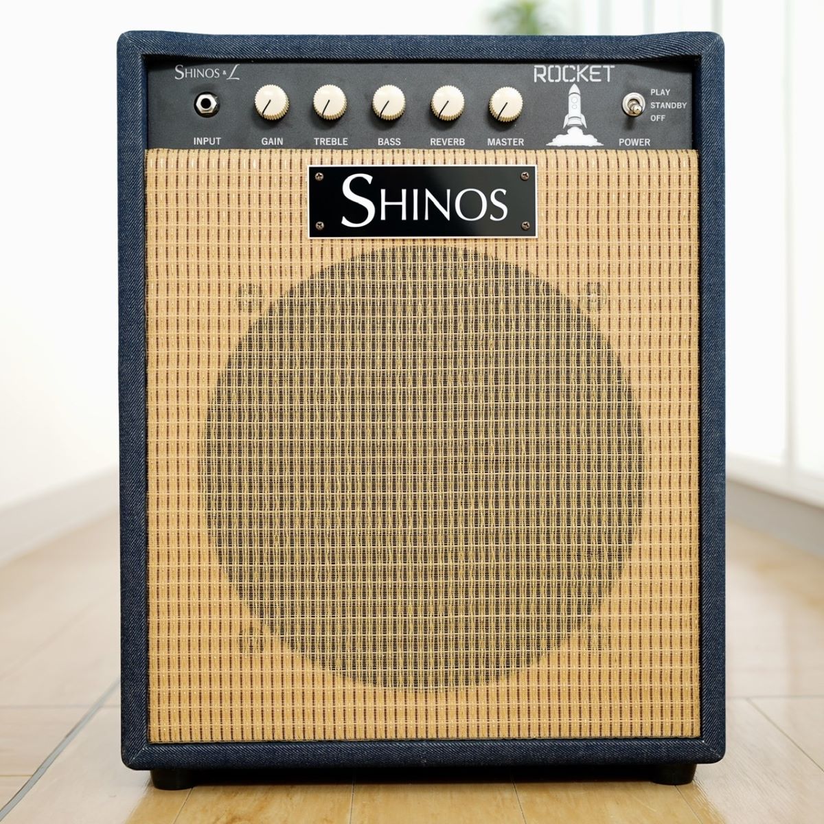 SHINOS ROCKET/Non-wash Blue Demin Tolex/6L6【カスタムオーダー品