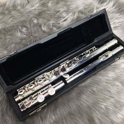 Pearl F-DPS/E フルート 頭部管銀製 オフセット カバードキイ Eメカ付き リッププレート彫刻入り パール 【イオンモール日の出店】