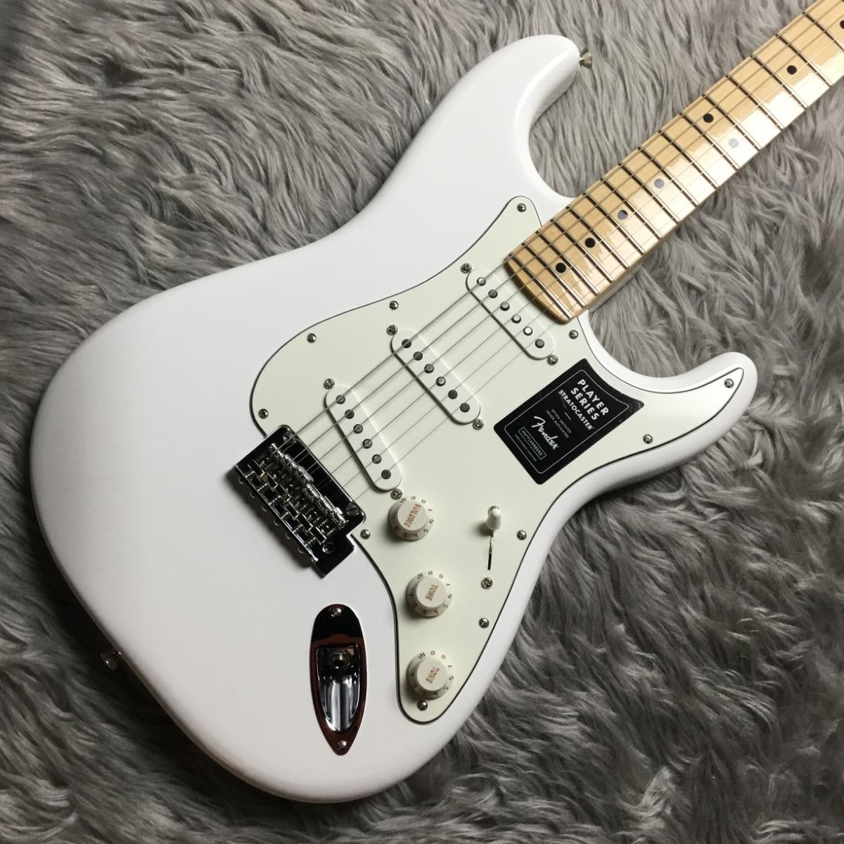 Fender Player Stratocaster Maple Fingerboard Polar White