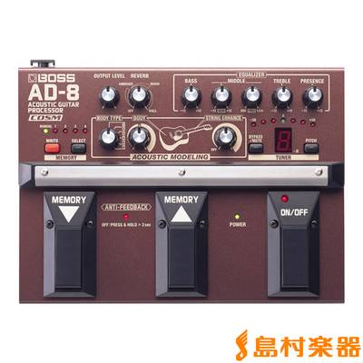 BOSS AD-8 プリアンプ アコースティックギター用AD8 ボス 【 イオン
