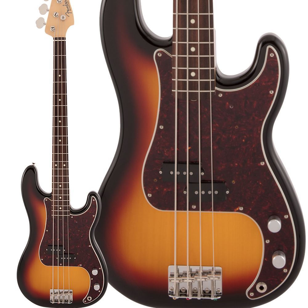 Fender Made in Japan Traditional 60s Precision Bass Rosewood Fingerboard  3-Color Sunburst エレキベース プレシジョンベース フェンダー 【 イオンモール大高店 】