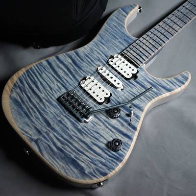 Red house Guitars Seeker S24 Beveled Flamed Maple & Ash Faded Blue Stained  【カスタムモデル】 レッドハウスギター 【 ミーナ町田店 】
