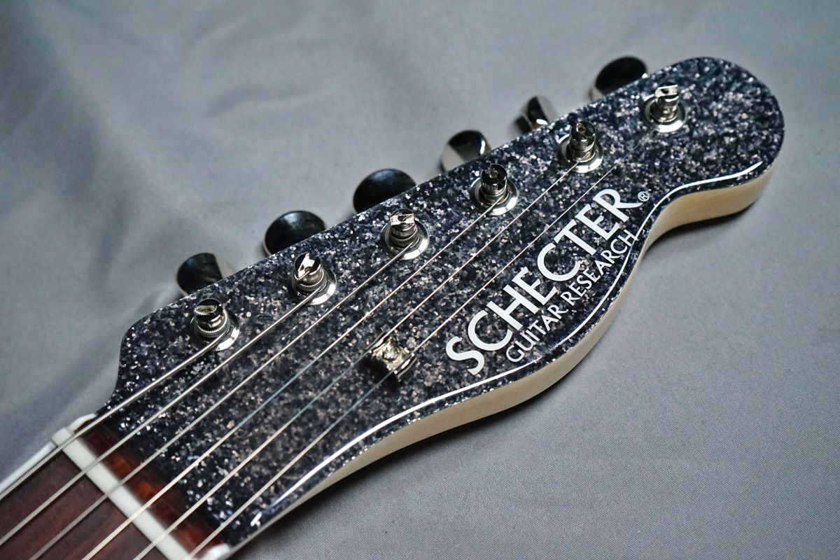 SCHECTER L-PT-AL-BB/BKSP/R Black Sparkle 【RockテイストのTLタイプ】 シェクター 【 ミーナ町田店 】  | 島村楽器オンラインストア