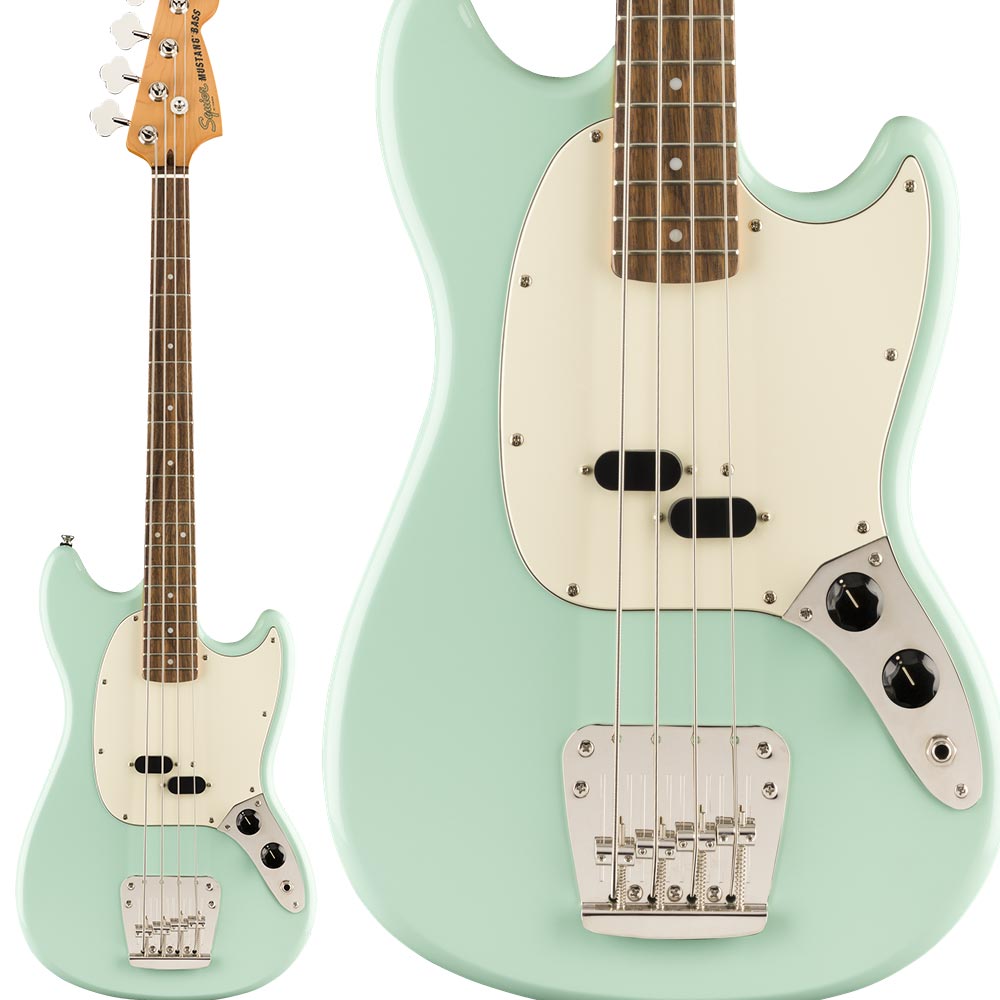 Squier by Fender Classic Vibe ’60s Mustang Bass Laurel Fingerboard Surf  Green ムスタングベース スクワイヤー / スクワイア 【 ミーナ町田店 】