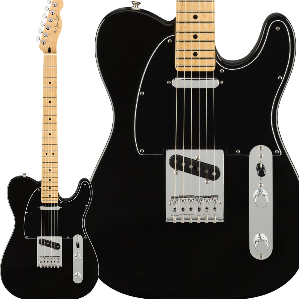 Fender Player Telecaster, Maple Fingerboard, Black テレキャスター