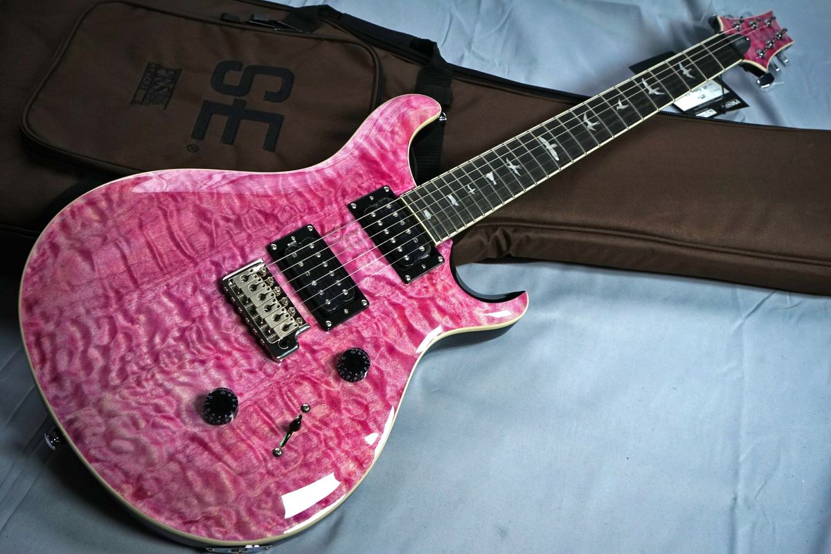 PRS SE CUSTOM 24 Quilt Package VI Violet 【2023年新製品】 ポール 
