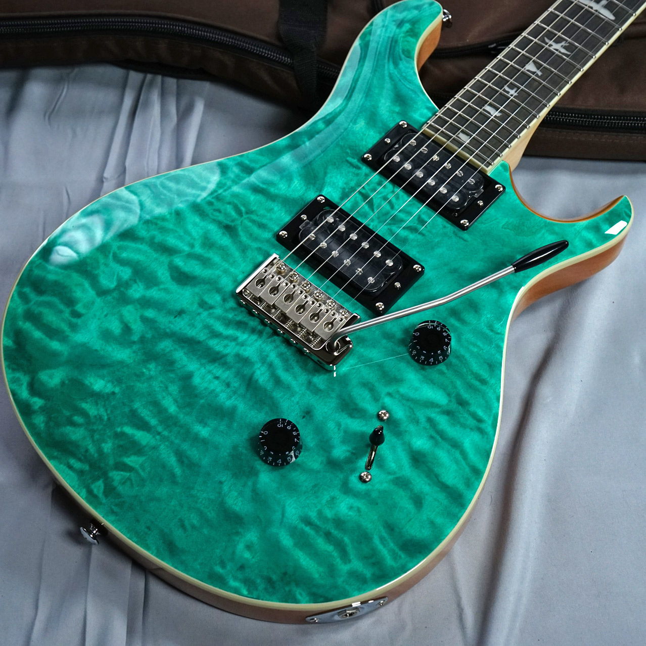 PRS SE CUSTOM 24 Quilt Package TU Turquoise 【2023年新製品 ...