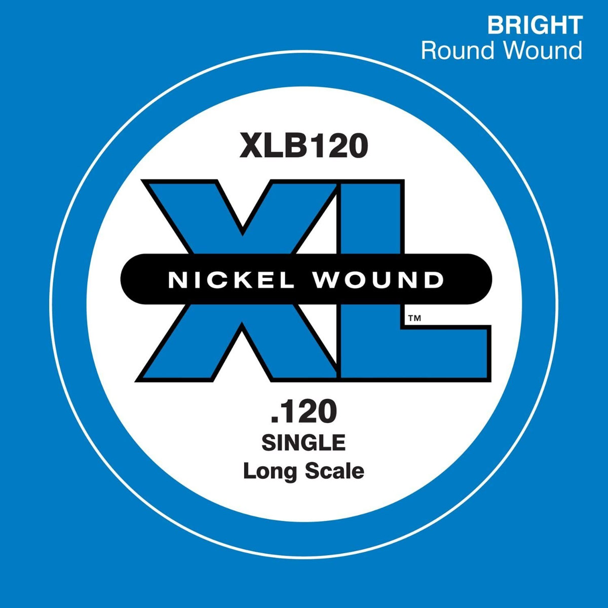 D'Addario XLB120 ベース弦 XL Nickel Wound Long Scale 120 【バラ弦1本】 ダダリオ 【 ミーナ町田店  】 | 島村楽器オンラインストア