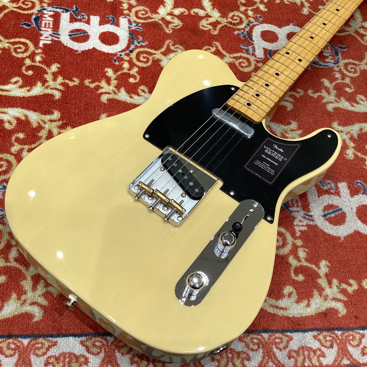 Fender Vintera II '50s Nocaster Blackguard Blonde エレキギター ノーキャスター フェンダー 【  イオンモール福岡店 】 | 島村楽器オンラインストア