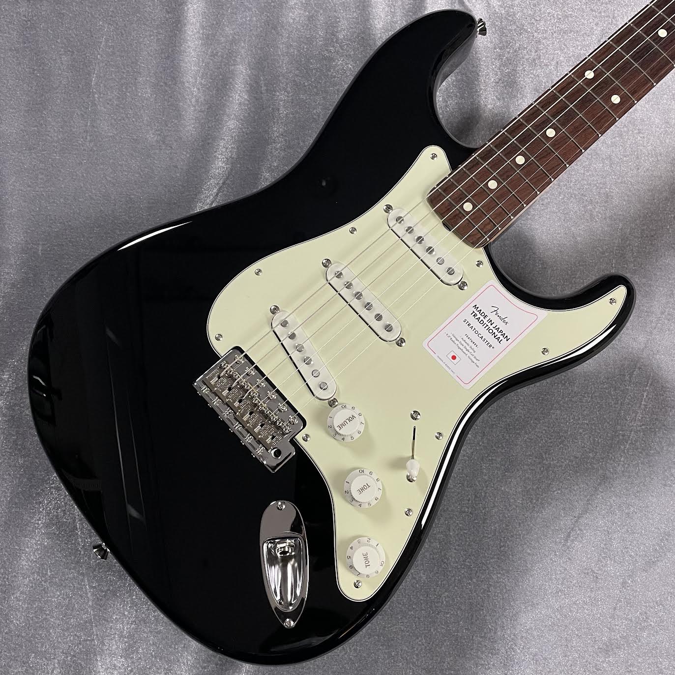 Fender Made in Japan Traditional 60s Stratocaster Rosewood Black