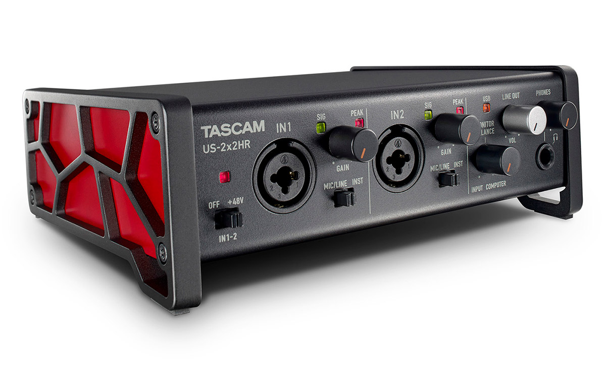TASCAM US-2x2HR USB オーディオインターフェイス タスカム 【 イオン
