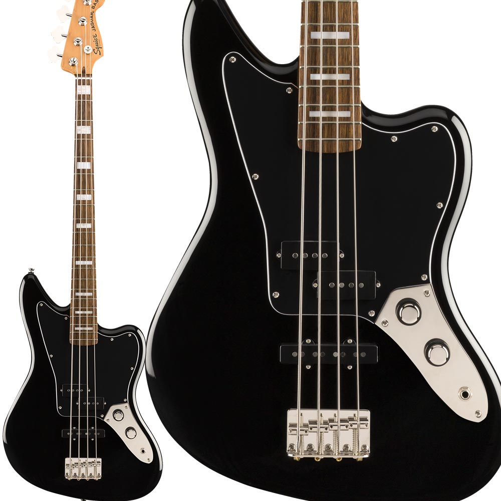 Squier by Fender Classic Vibe Jaguar Bass Laurel Fingerboard Black ジャガーベース  スクワイヤー / スクワイア 【 イオンモール綾川店 】