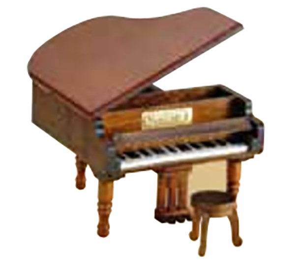 三協 B526S 木製ミニアンティークオルゴール グランドピアノ カノン サンキョー 【 イオンレイクタウン店 】