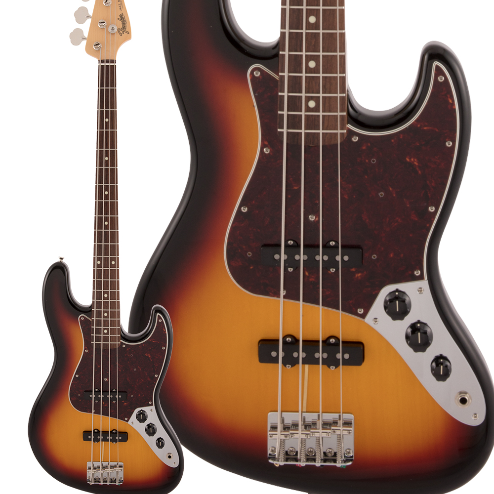 Fender Made in Japan Traditional 60s Jazz Bass Rosewood Fingerboard 3-Color  Sunburst エレキベース ジャズベース フェンダー 【 イオンレイクタウン店 】