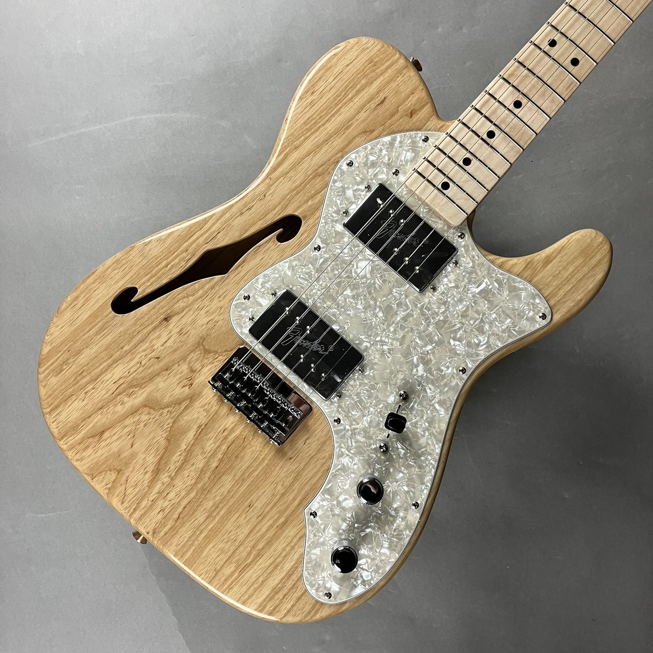 Fender  Made in Japan Traditional 70s Telecaster Thinline Maple Fingerboard Natural エレキギター テレキャスター 【2.93kg】 フェンダー 【 イオンレイクタウン店 】