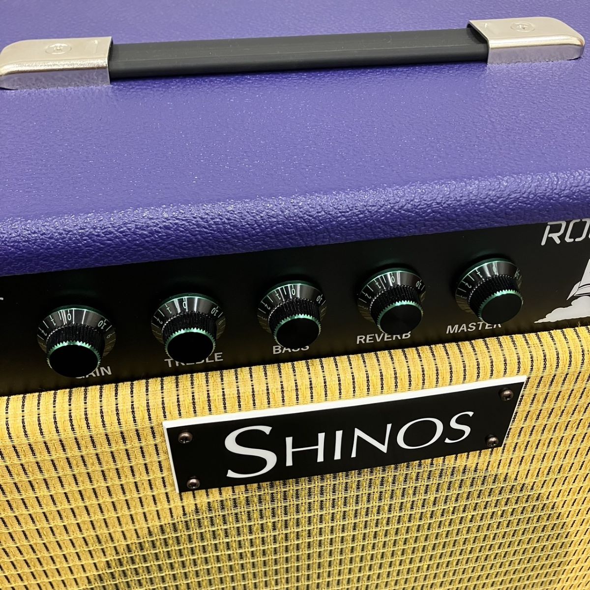 SHINOS ROCKET 6L6 HighPass Purple Shop Order #505 w/HATA Hat Knob 