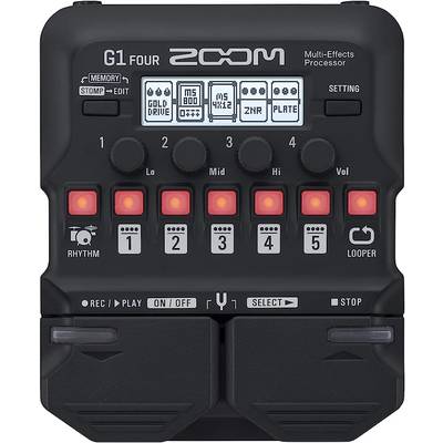 ZOOM  G1 FOUR Multi-Effects Processor マルチエフェクター ズーム 【 イオンレイクタウン店 】