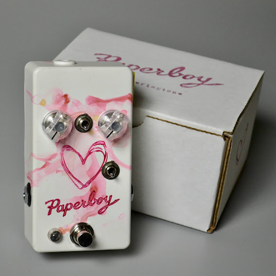 Paperboy Pedals Sweetheart Vintage Preamp エフェクター ペーパー ...
