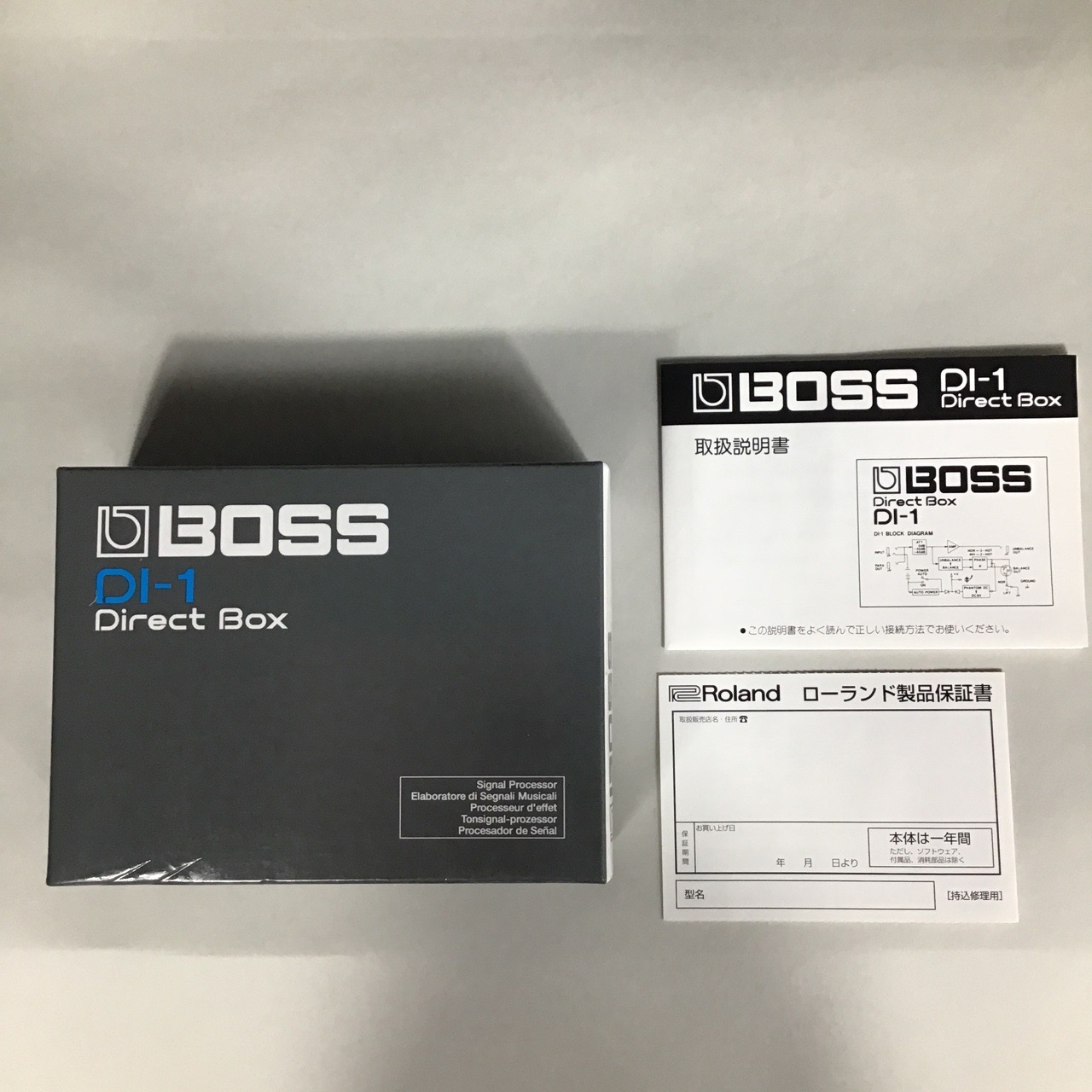 BOSS DI-1 ダイレクトボックス DI1 ボス 【 イオンモール橿原店