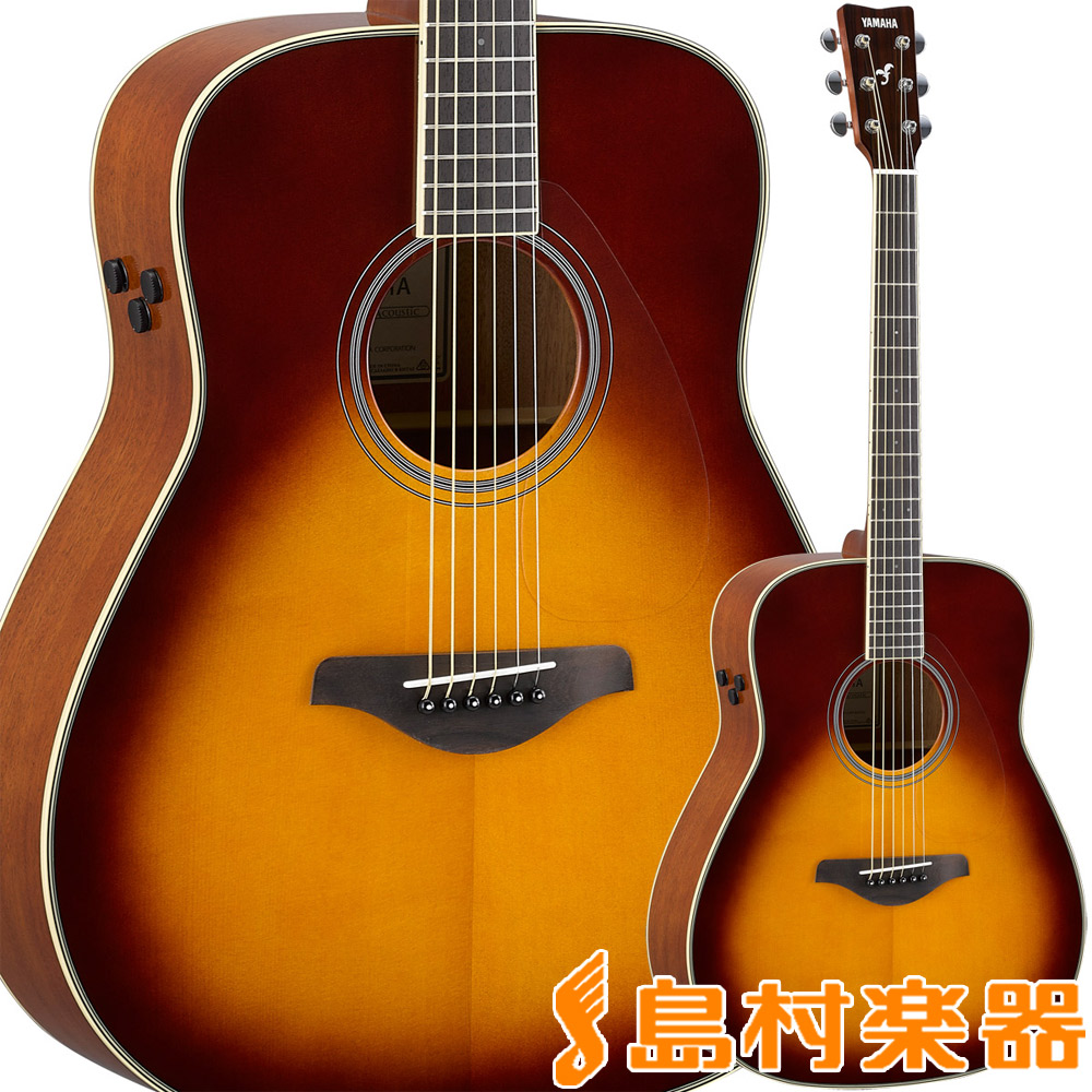 YAMAHA Trans Acoustic FG-TA Brown Sunburst トランス