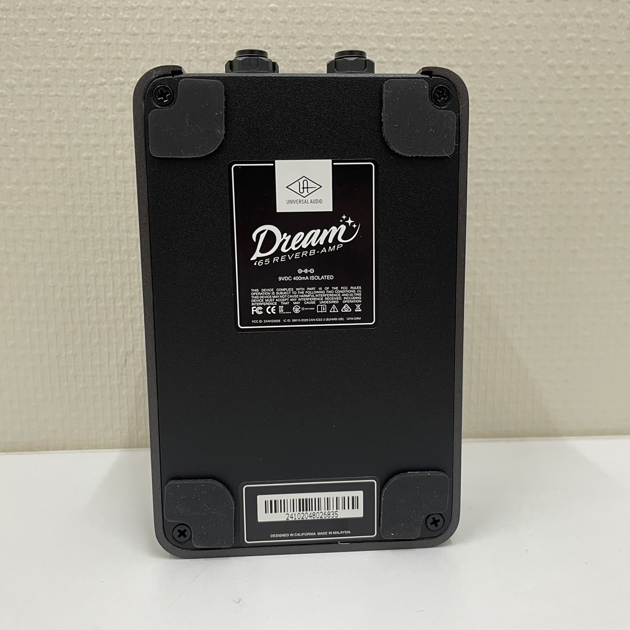 UNIVERSAL AUDIO UAFX Dream '65 Reverb Amplifier コンパクト ...