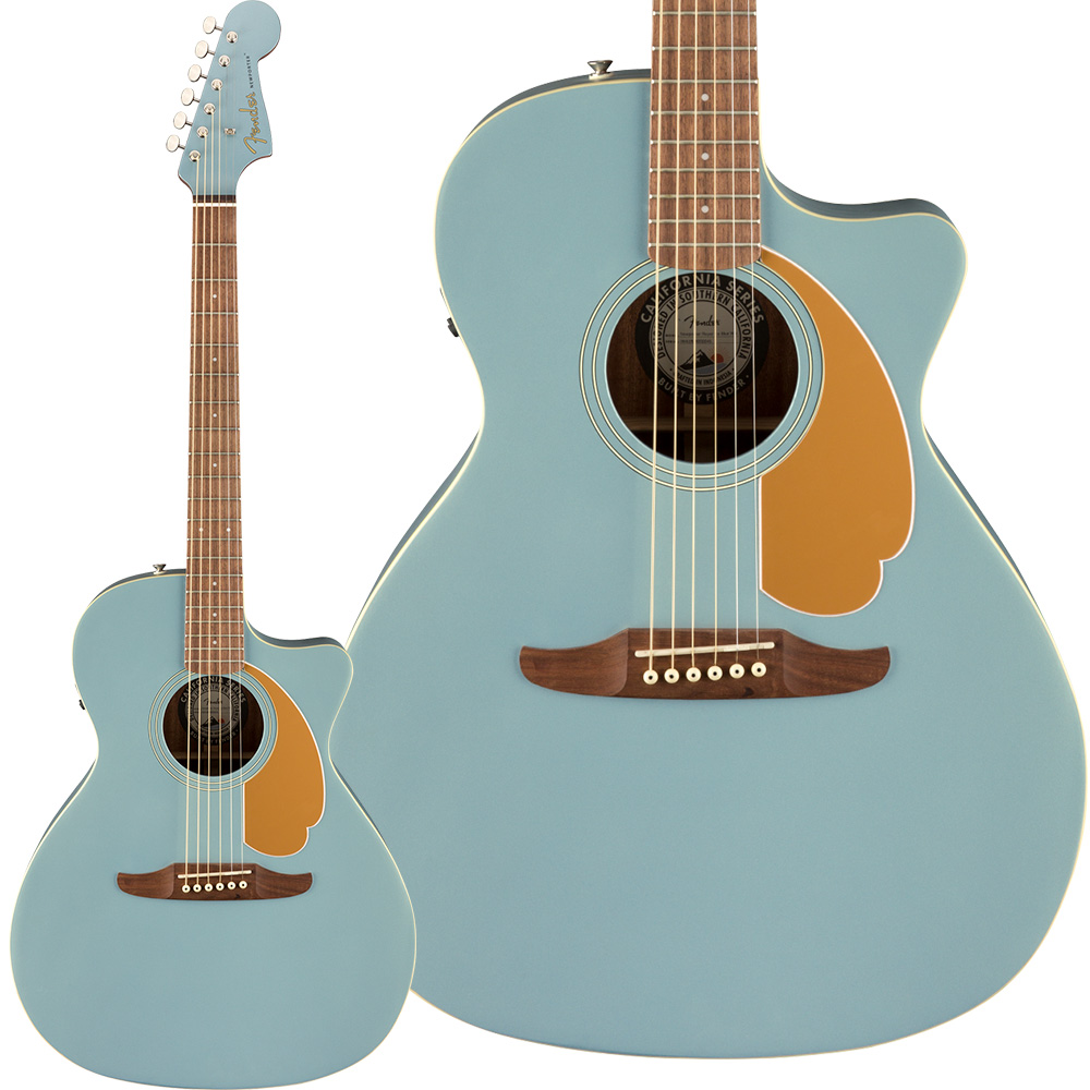 Fender Newporter Player Ice Blue Satin アコースティックギター エレアコ フェンダー 【 プレ葉ウォーク浜北店 】