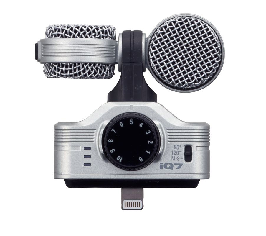 ZOOM iQ7 MS Stereo Microphone for iOS Devices ズーム 【モラージュ