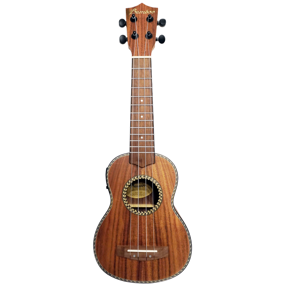 Bamboo Guitars Koa Soprano Ukulele w/EQ ソプラノウクレレ