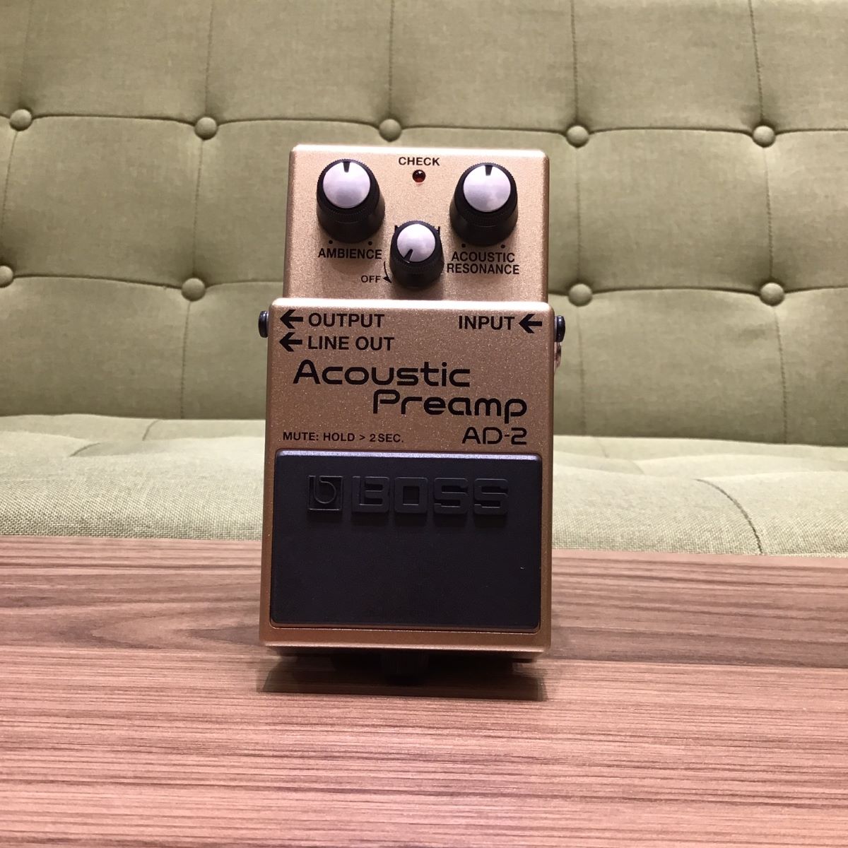 BOSS AD-2 Acoustic Preamp アコギ用 プリアンプ AD2 ボス 