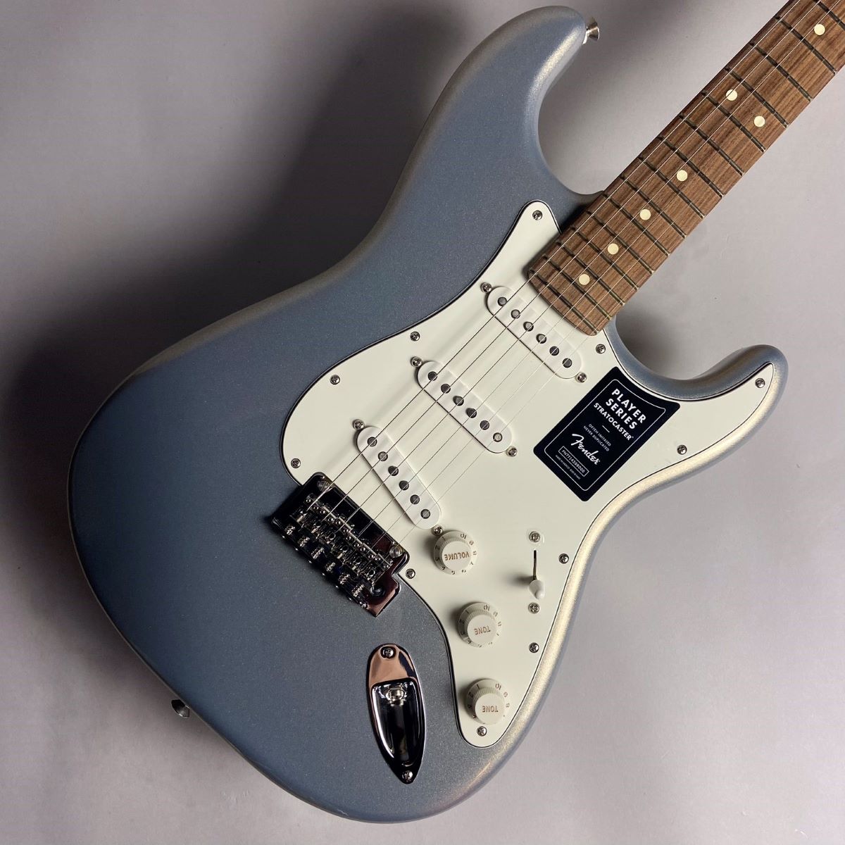 Player　StratocasterR,　Silver　ギター　FENDER　フェンダーエレキギター