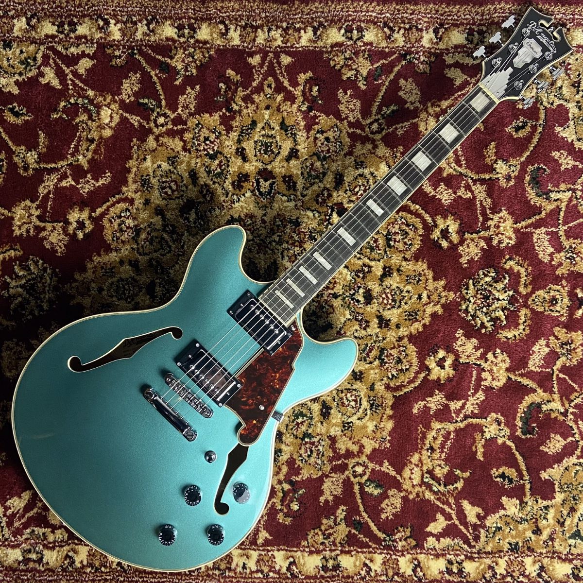 D'Angelico （ディアンジェリコ）Premier DC Ocean Turquoise エレキ