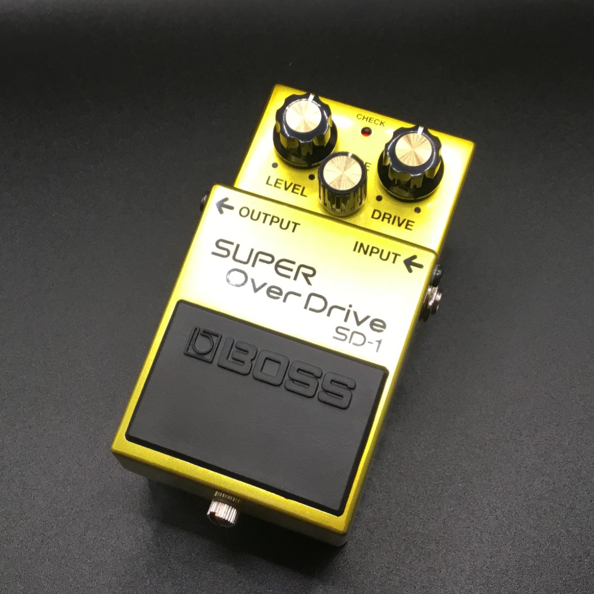 BOSS SD-1-B50A 50th Anniversary Pedals 【メタリック塗装筐体】【銀 