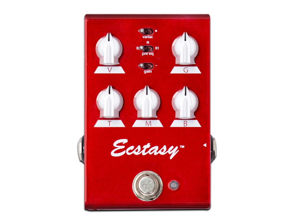 ギターBogner Ecstasy red エフェクター - ギター